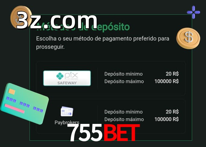 O cassino 755BETbet oferece uma grande variedade de métodos de pagamento